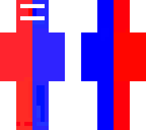 blue vs red