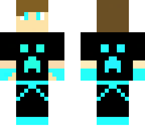 cyan gamer boy