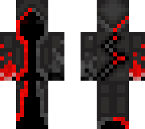 dark wizard in red and gray fire