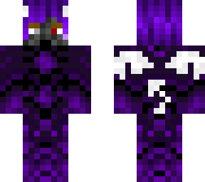 demon themed purple skin