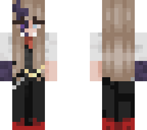 fixed one of the heels (enderman girl formal)