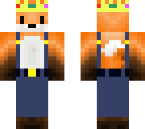 fox with crown