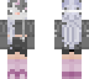 girl with a cat mask