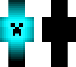 glowing creeper blue