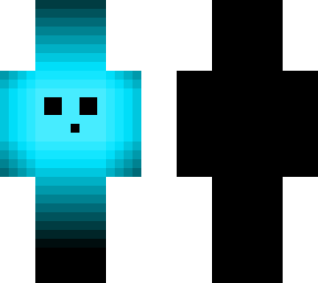 glowing slime blue