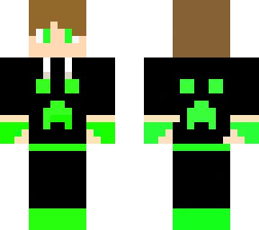 green gamer boy
