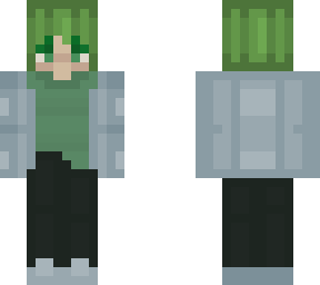 green hair -  nonbinary