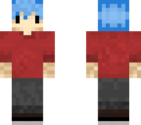 ***** - blue hair