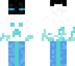 Ice Enderman | Minecraft Skin