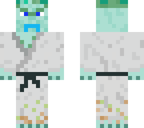 karate blue skin