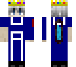 killua ua with crown