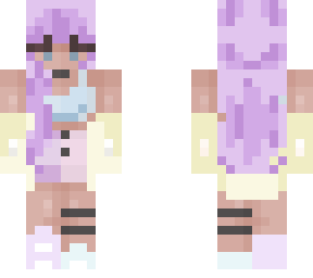 lavender in pastel clothes