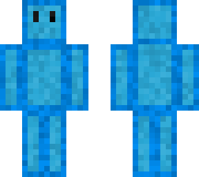 me blue man