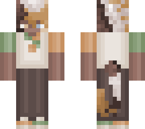 minecraft cat as a human!!