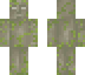 mossy statue