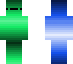 neon obray dude each side a diffent color