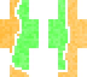 orange and green