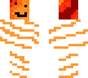 orange candy cane