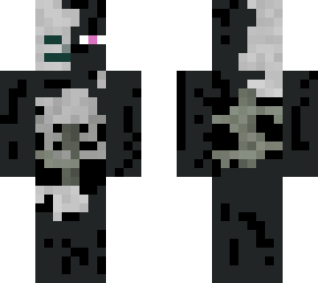 part skeleton part enderman