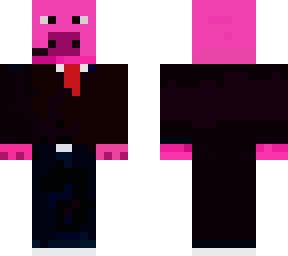 pig bodyguard in suite