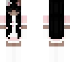 pink maid cat