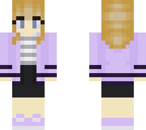 purple cardigan!!!