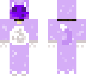 purple slime - cat onesie