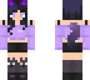 purpule wherewolf girl