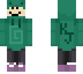 quackity in karl's frog hoodie