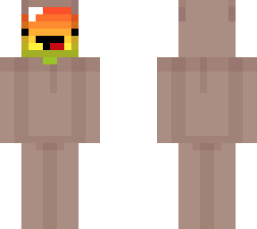 rainbow derp in bear onesie thingy