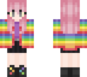 rainbow girl