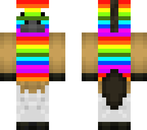 rainbow horse