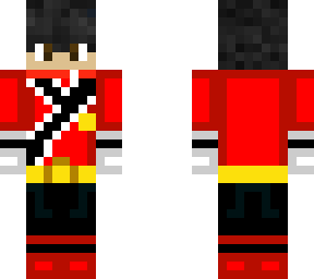 red power ranger(unmasked) | Minecraft Skin