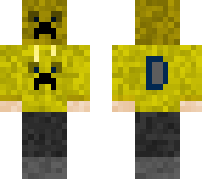 revised yellow creeper hoodie