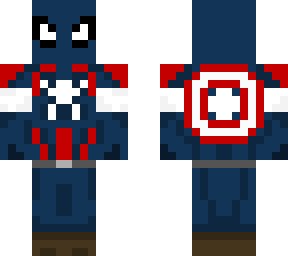 spiderman as captain america