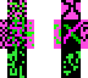 the gliched skin