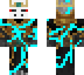 the king that held the half heart mask