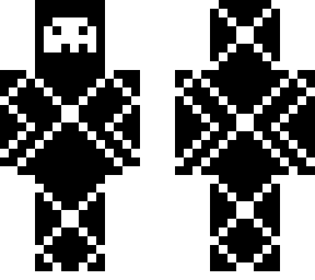 white skull thing skin