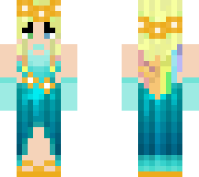 winter blue and yellow flower dress