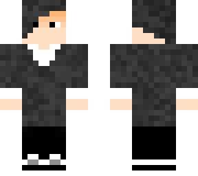 wither skeleton but human