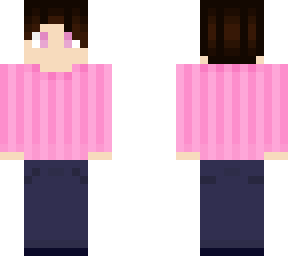 wooly pink sweater!