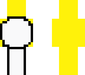 yellow dream with no face