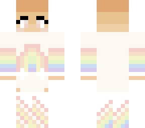 *needs hair* r a i n b o w g i r l . edited so it has a head oops
