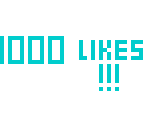 1000 likes!!!! lets go!!!