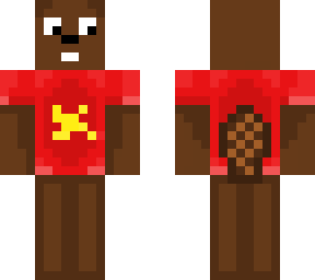 beaver with neutron shirt