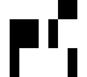 black and white infect