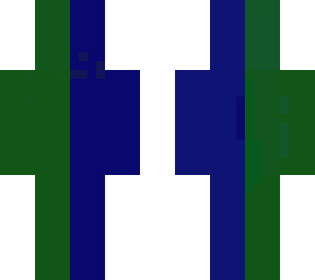 blue an green