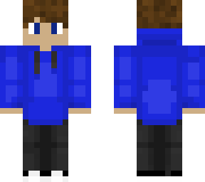 blue hoodie strand_ but oyher hair