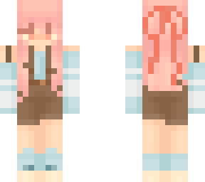 blue shirt w/ brown overalls (edited skin)