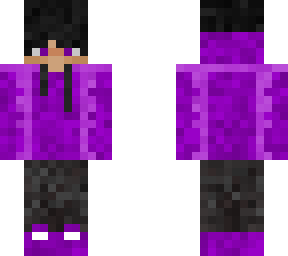boy in a purple sweater